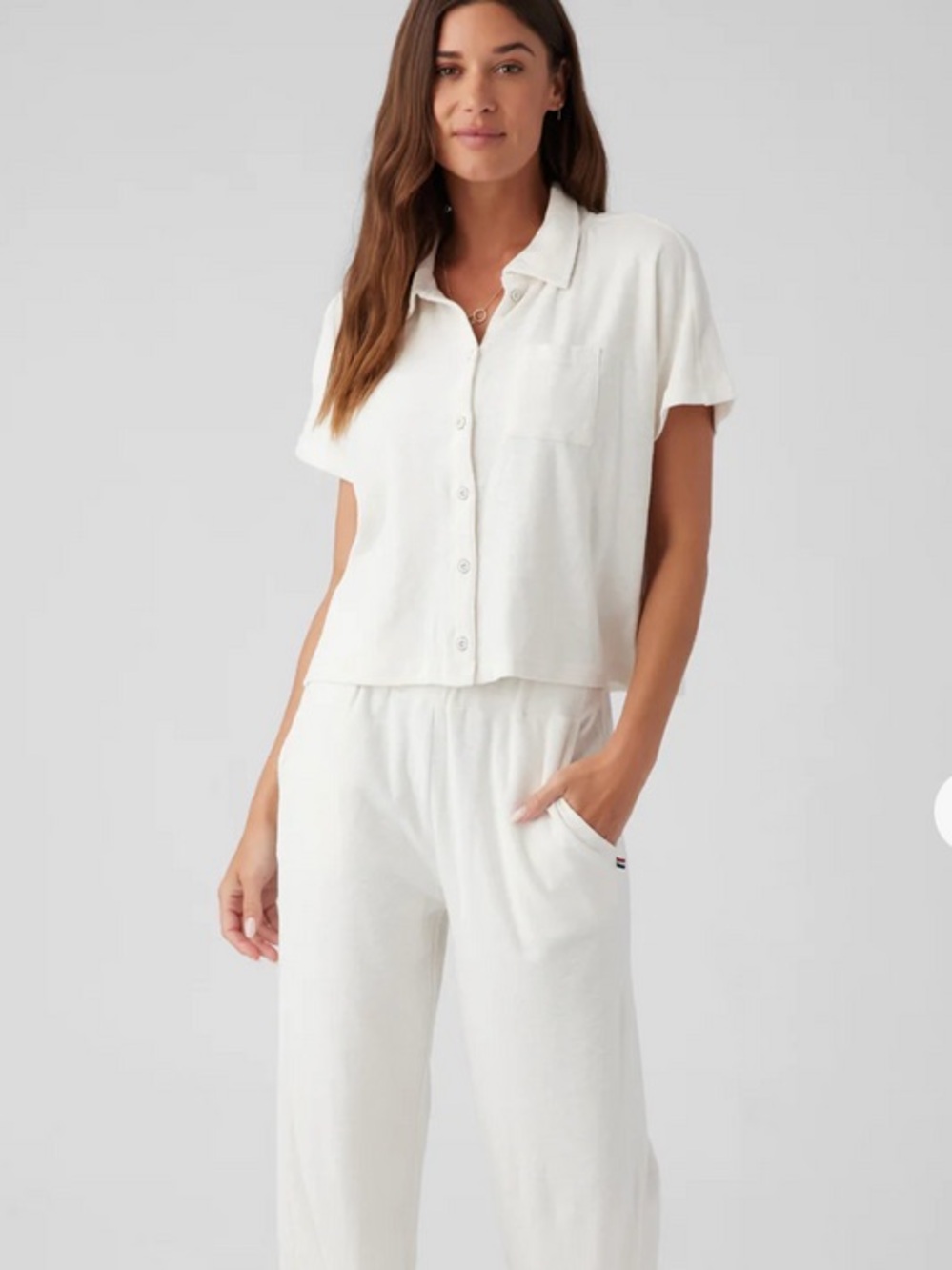 FREE PEOPLE BEACH TERRY CABANA XS TOP